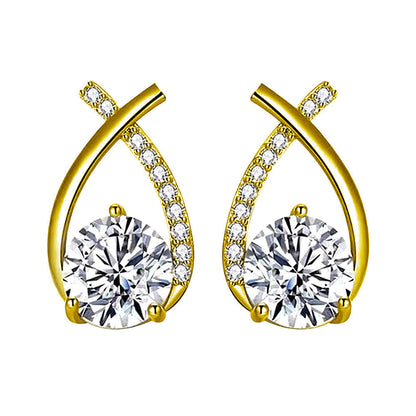 Arielle Earrings | White gold